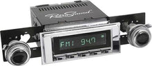 1967-69 Dodge Dart RetroSound Hermosa Am/Fm Radio - Chrome Radio, Buttons & Knobs w/Chrome Bezel