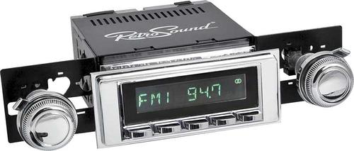 1969-72 Full Size Chevrolet Hermosa Radio - Chrome Radio, Buttons, Bezel & Knobs