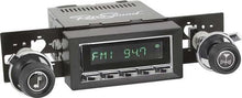 1970-81 F-Body Hermosa Radio - Chrome Radio & Buttons w/Black Bezel & Knobs