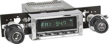 1970-81 F-Body Hermosa Radio - Chrome Radio, Buttons & Bezel w/Black Knobs