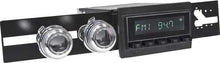 1971-75 Road Runner RetroSound Hermosa Am/Fm Radio - Black Radio, Buttons & Knobs w/Black Bezel