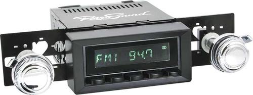 1973-84 Full Size Chevrolet Hermosa Radio - Black Radio, Buttons, Bezel & Knobs