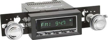 1970-81 F-Body Hermosa Radio - Chrome Radio, Buttons & Knobs w/Black Bezel