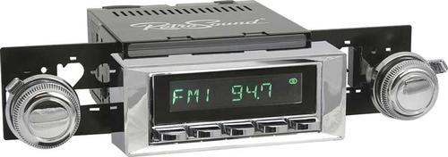 1970-81 F-Body Hermosa Radio - Chrome Radio, Buttons, Bezel & Knobs