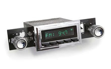 RetroSound Long Beach Series Radio - Chrome Face/Black Buttons/Chrome Bezel/Black Line Knobs