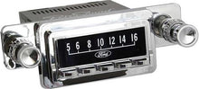 1964-66 RetroSound Hermosa Series Radio - Chrome Face/Chrome Buttons/Chrome Bezel/Chrome Knobs
