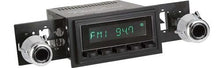 1969-73 RetroSound Hermosa Series Radio - Black Face/Black Buttons/Black Bezel/Black Dot Knobs