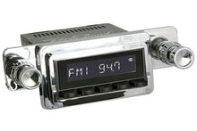 1964-66 RetroSound Laguna Series Radio - Black Face/Black Buttons/Chrome Bezel/Chrome Knobs