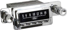 1964-66 RetroSound Laguna Series Radio - Chrome Face/Chrome Buttons/Chrome Bezel/Chrome Knobs