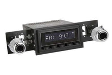 1969-73 RetroSound Laguna Series Radio - Black Face/Black Buttons/Black Bezel/Black Dot Knobs
