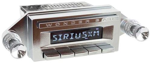 1958-65 GM RetroSound Wonderbar Radio w/SiriusXM- Chrome Face & Knobs