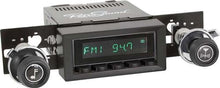 1970-81 Camaro / Firebird Long Beach Radio w/SiriusXM - Black Radio, Buttons, Bezel & Knobs