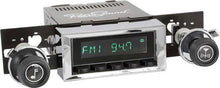 1970-81 Camaro / Firebird Long Beach Radio w/SiriusXM - Black Radio, Buttons & Knobs w/Chrome Bezel