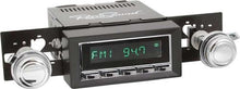 1970-81 Camaro / Firebird Long Beach Radio w/SiriusXM - Chrome Radio, Buttons & Knobs w/Black Bezel