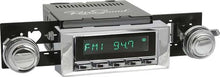 1970-81 Camaro / Firebird Long Beach Radio w/SiriusXM - Chrome Radio, Buttons, Bezel & Knobs