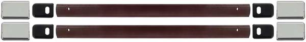 1981-91 GM Truck Door Pull Strap Kit - Maroon