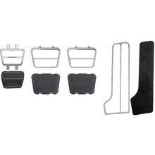 1969-70 Chevy, GMC Pickup, Suburban; Pedal Pad Kit; with Trim Plates; with Manual Trans; 8 Piece Set
