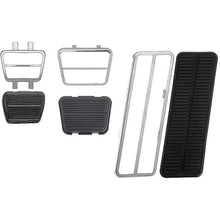1971-72 Chevy, GMC Pickup, Blazer, Jimmy, Suburban; Pedal Pad Kit; with Trim Plates; with Auto Trans; 6 Piece Set