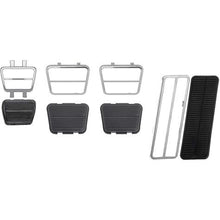 1971-72 Chevy, GMC Pickup, Blazer, Jimmy, Suburban; Pedal Pad Kit; Deluxe; Manual Trans; 8 Piece Set