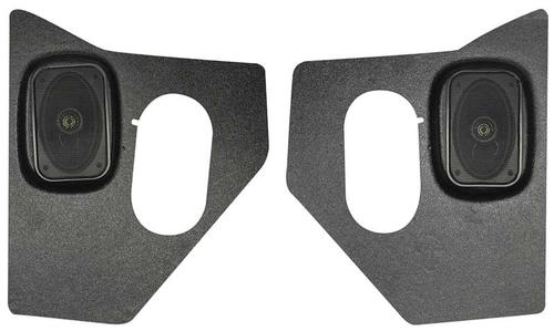 1962-64 Chevy II / Nova Coupe Kick Panels With Speakers - 80 Watt