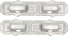 1967-68 Camaro; Tail Lamp Housing Backing Plates; RH & LH; Pair