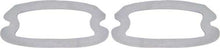 1968 Camaro; Standard Park Lamp Housing to Lens Gaskets; except RS; Pair