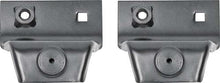1969 Camaro; RS Headlight Door Stop Brackets; with Stoppers