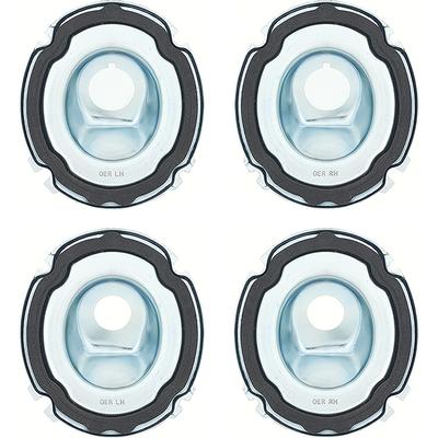 1965 Chevy Biscayne; Tail Light & Back Up Light Housing Base; 4 Piece Set
