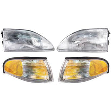 1994-98 Ford Mustang; Headlight Kit; 4 Piece