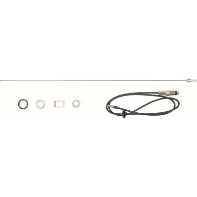 1969 Nova, Camaro, Firebird, Front Fender Antenna Kit; AM/FM Non-Telescoping Fixed Mast Radio;