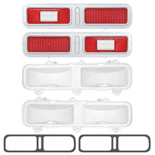 1973-74 Chevy Nova; Tail Lamp Lens & Housing Set; with Gaskets; RH & LH