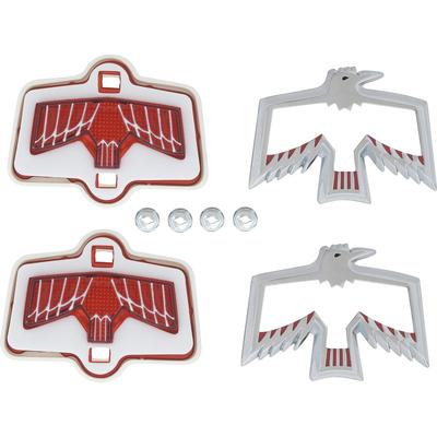 1969 Firebird; Rear Quarter Side Marker Lamp & Bezel Set; with Hardware; RH & LH