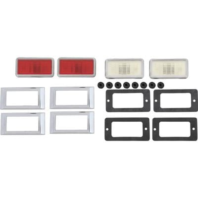 1968 Camaro, Nova; Front & Rear Side Marker Lamp Kit