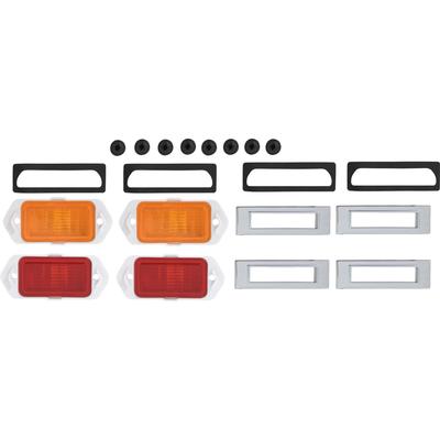 1969 Camaro; Front & Rear Side Marker Lamp Kit