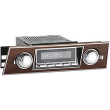 1967 Firebird RetroSound Laguna Radio - Chrome Radio, Buttons & Knobs w/Walnut Face Plate