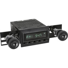 1960-63 Chevrolet, GMC; Long Beach Radio; w/SiriusXM; Black Radio, Buttons & Bezel With Black Knobs