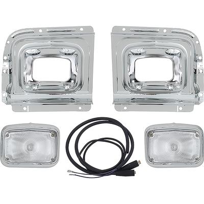 1956 Chevrolet Passengr Car; Parking Lamp Assemblies And Backing Plate Kit