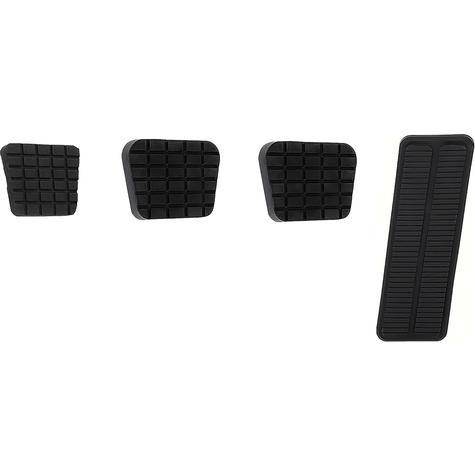 1971-72 Chevy, GMC Pickup, Blazer, Jimmy, Suburban; Pedal Pad Kit; with Manual Trans; 4 Piece Set