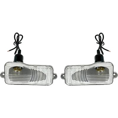 1959 Impala; Bel Air; Biscayne; Rear License Plate Light Assemblies; Except Station Wagon Models; LH and RH