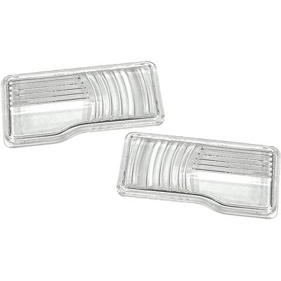 1959 Impala; Bel Air; Biscayne; Rear License Plate Light Lenses; Except Station Wagon Models; LH and RH