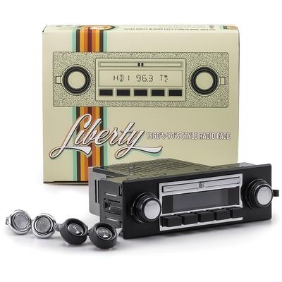 RetroSound Liberty Single DIN Radio; Motor 4HD