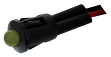1/4" Snap-In Super Bright LED Indicator Lamp - Amber
