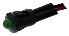 1/4" Snap-In Super Bright LED Indicator Lamp - Green