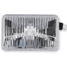 Holley RetroBright LED Sealed Beam Headlight; 4"x6" Rectangle; High Beam Only; Classic White