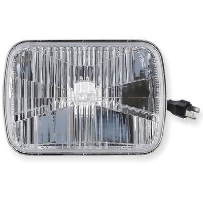 Holley RetroBright LED Sealed Beam Headlight; Classic White; 5x7" Rectangle