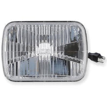 Holley RetroBright LED Sealed Beam Headlight; Modern White; 5x7" Rectangle