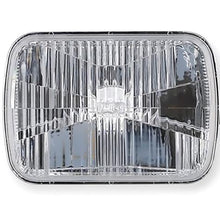 Holley RetroBright LED Sealed Beam Headlight; 5"x7" Rectangle; High/low Beam; Clear Lens; Housing Only