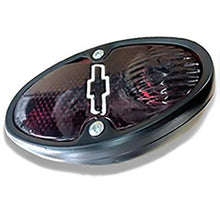 1934-39 Chevrolet Truck; Tail Lamp Assembly; without License light; Oval; Black