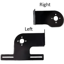 1936-46 GMC Truck; Brackets; Tail Lamps; Heavy Black Steel