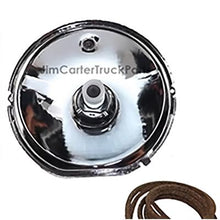 1937-39 Chevrolet Truck; Reflector; Headlamp; Halogen; 12 Volt